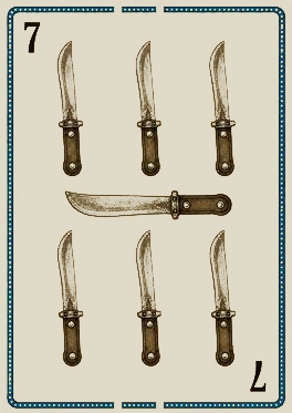 7 de espadas